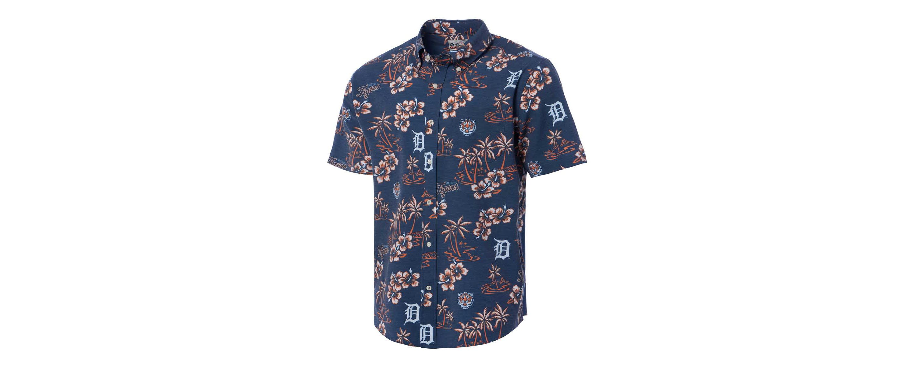MLB Detroit Tigers Kekai Button-Down Shirt