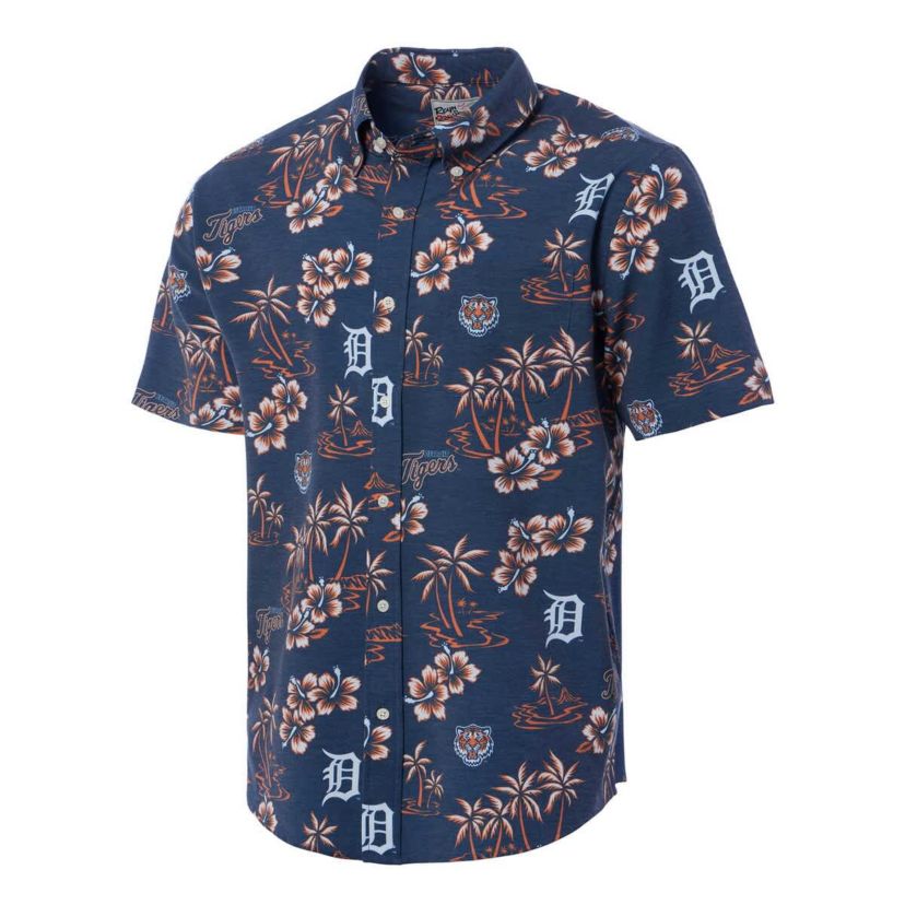 MLB Detroit Tigers Kekai Button-Down Shirt