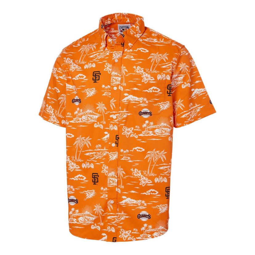 MLB San Francisco Giants Cooperstown Collection Kekai Button-Down Shirt