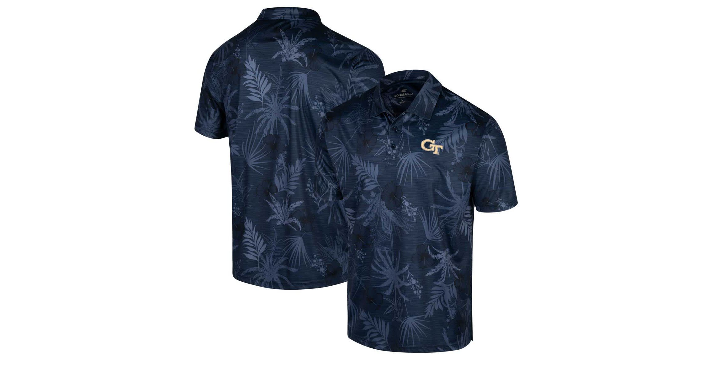 Georgia Tech Yellow Jackets NCAA Georgia Tech Jackets Palms Polo