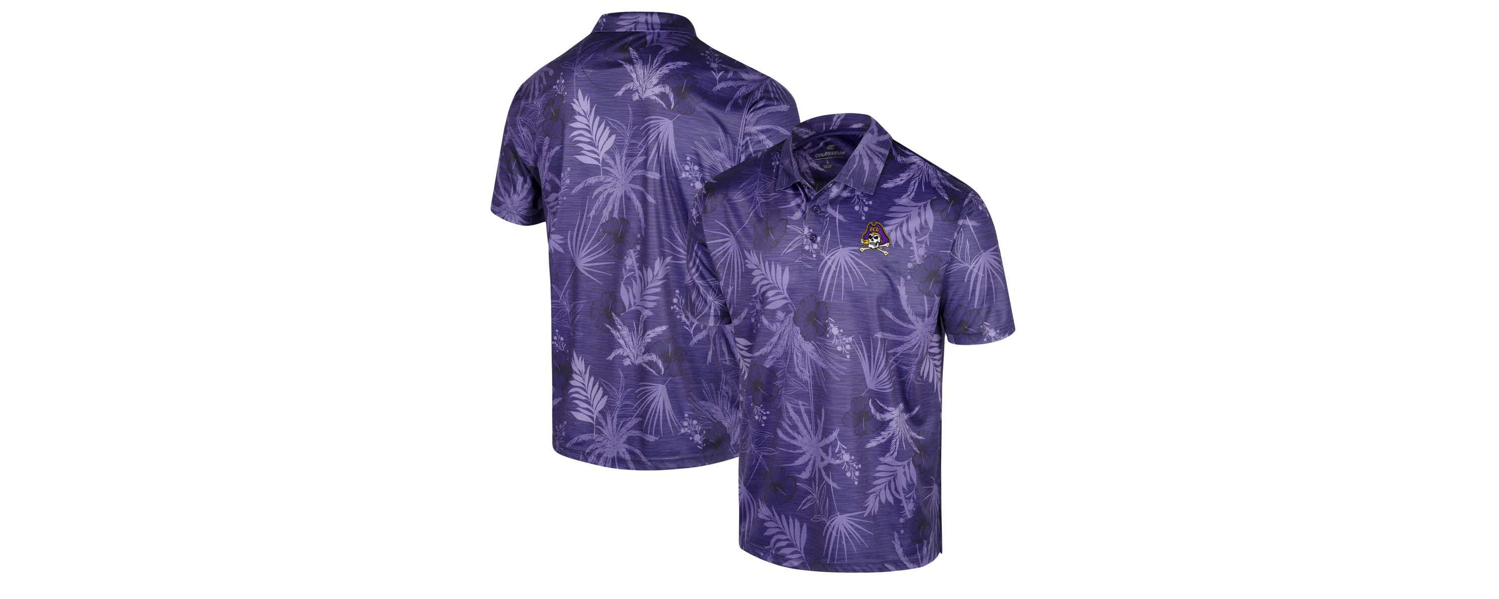 East Carolina Pirates NCAA ECU Pirates Palms Polo