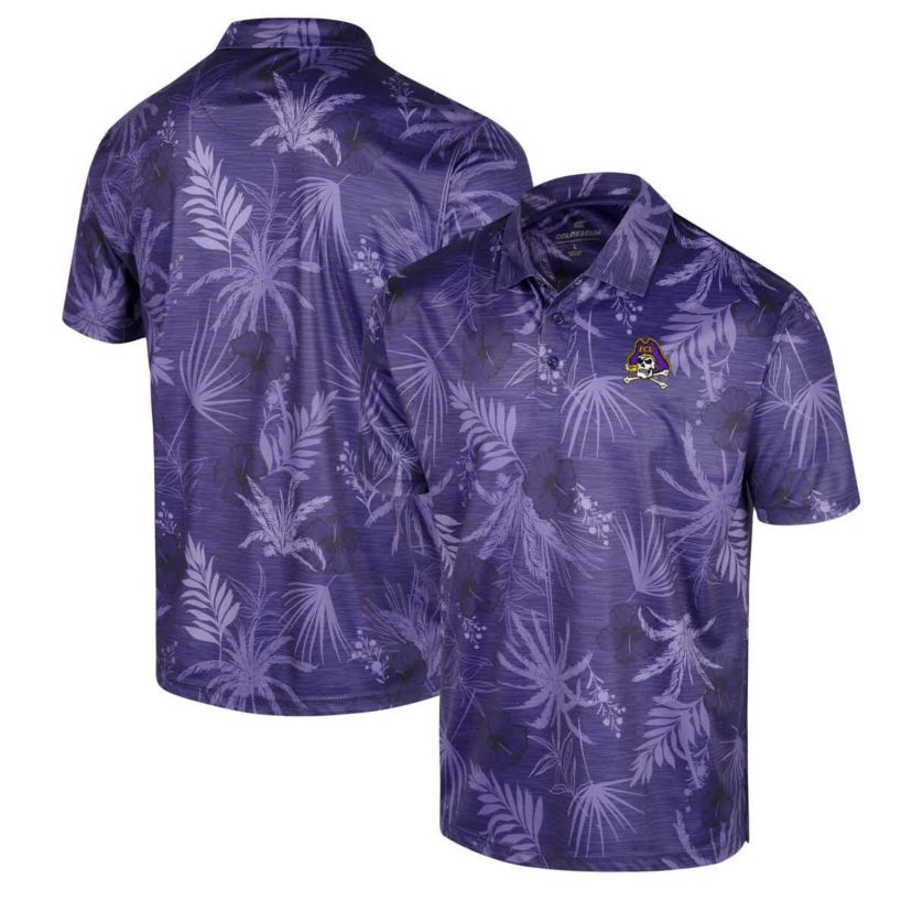 East Carolina Pirates NCAA ECU Pirates Palms Polo