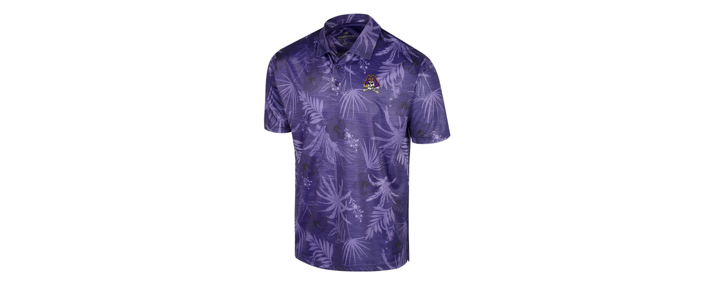 East Carolina Pirates NCAA ECU Pirates Palms Polo