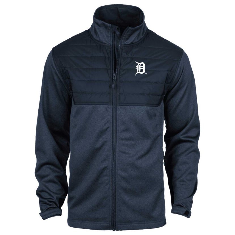 MLB Heather Detroit Tigers Explorer Full-Zip Jacket