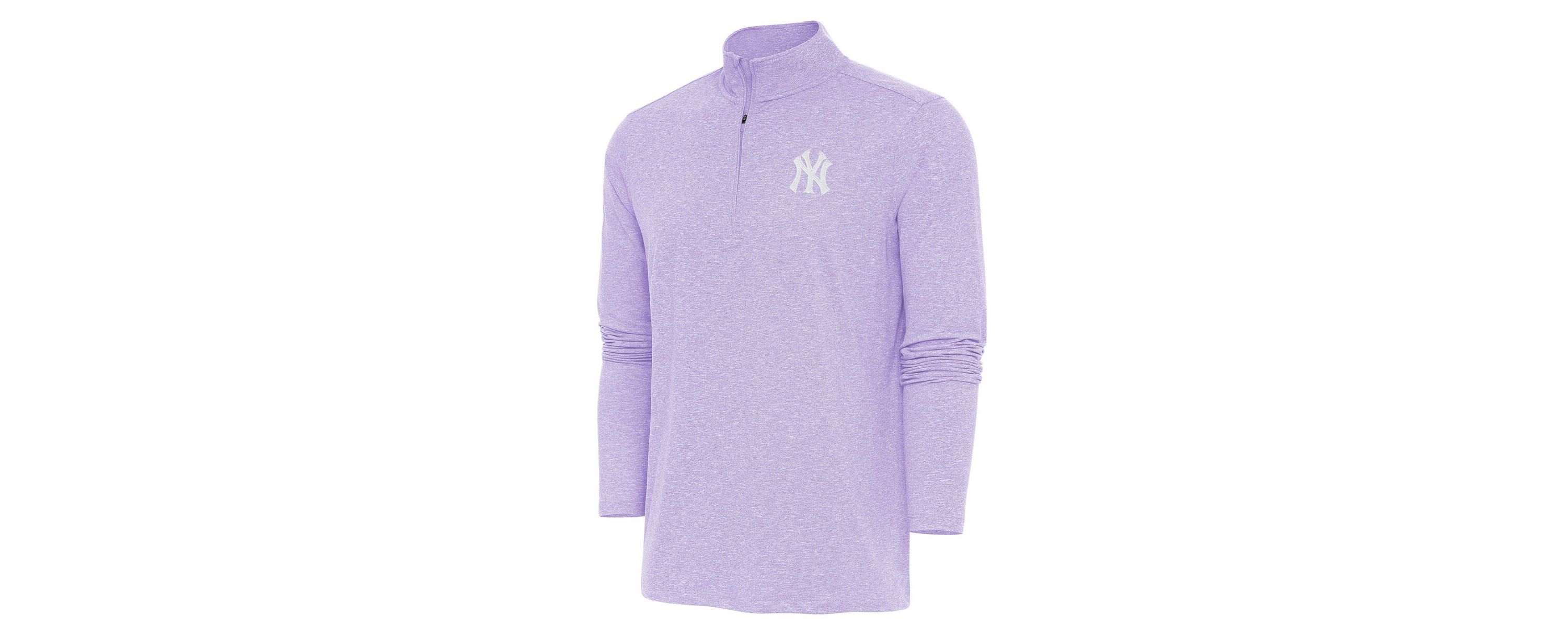 MLB New York Yankees Hunk Quarter-Zip Top