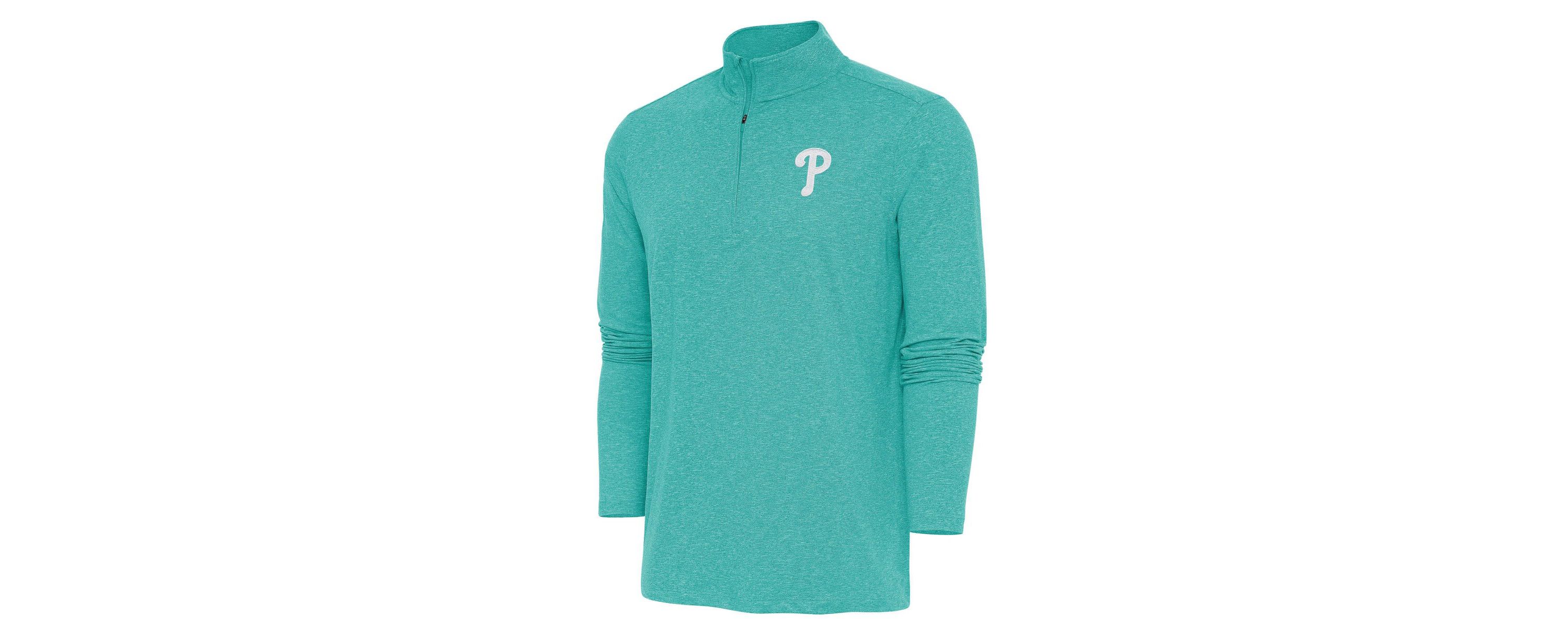 MLB Philadelphia Phillies Hunk Quarter-Zip Top