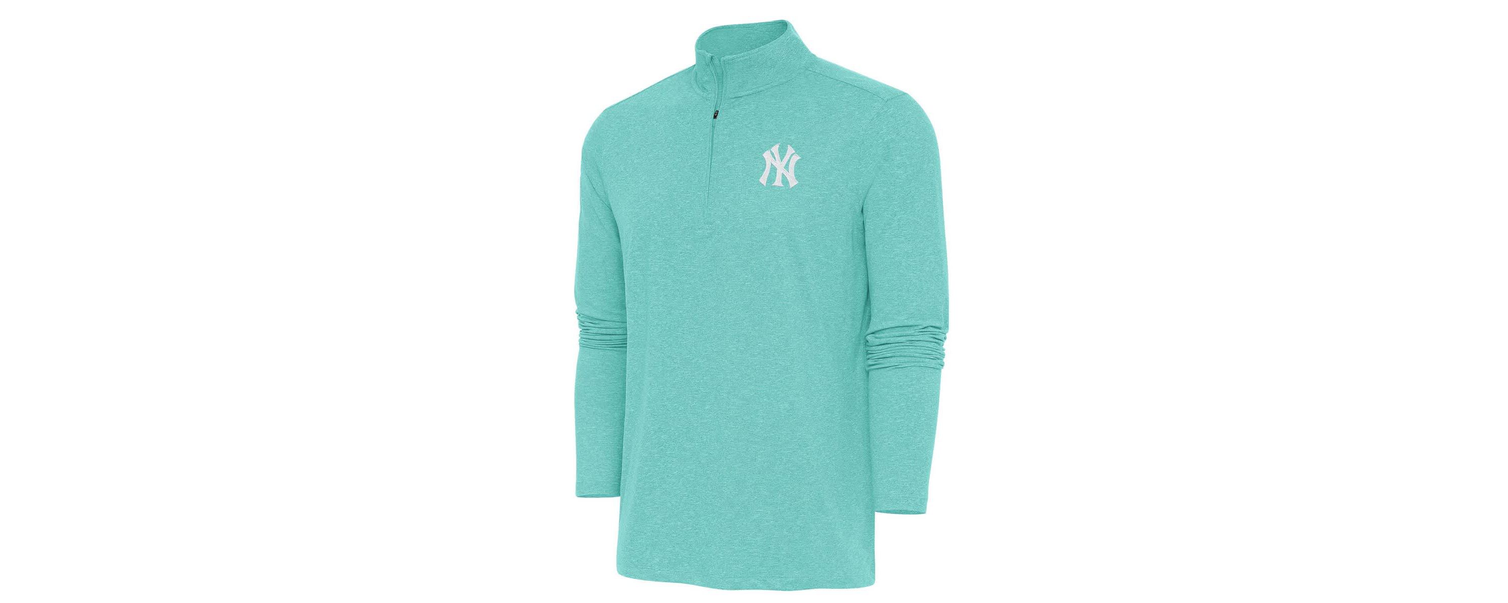 MLB New York Yankees Hunk Quarter-Zip Top