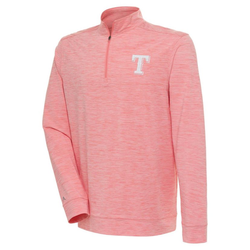 MLB Texas Rangers Bright Quarter-Zip Pullover Top