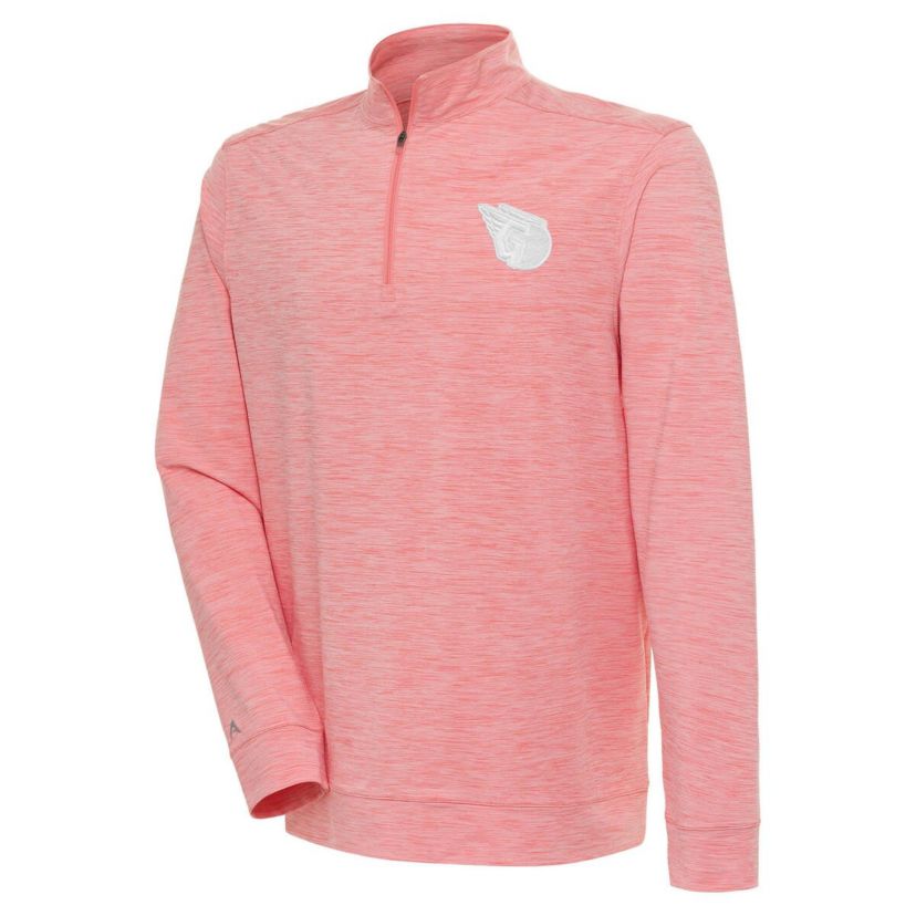MLB Cleveland Guardians Bright Quarter-Zip Pullover Top