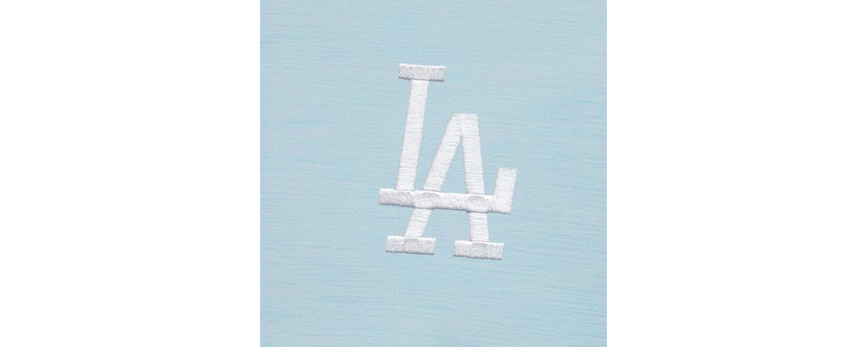 MLB Powder Los Angeles Dodgers Bright Quarter-Zip Pullover Top