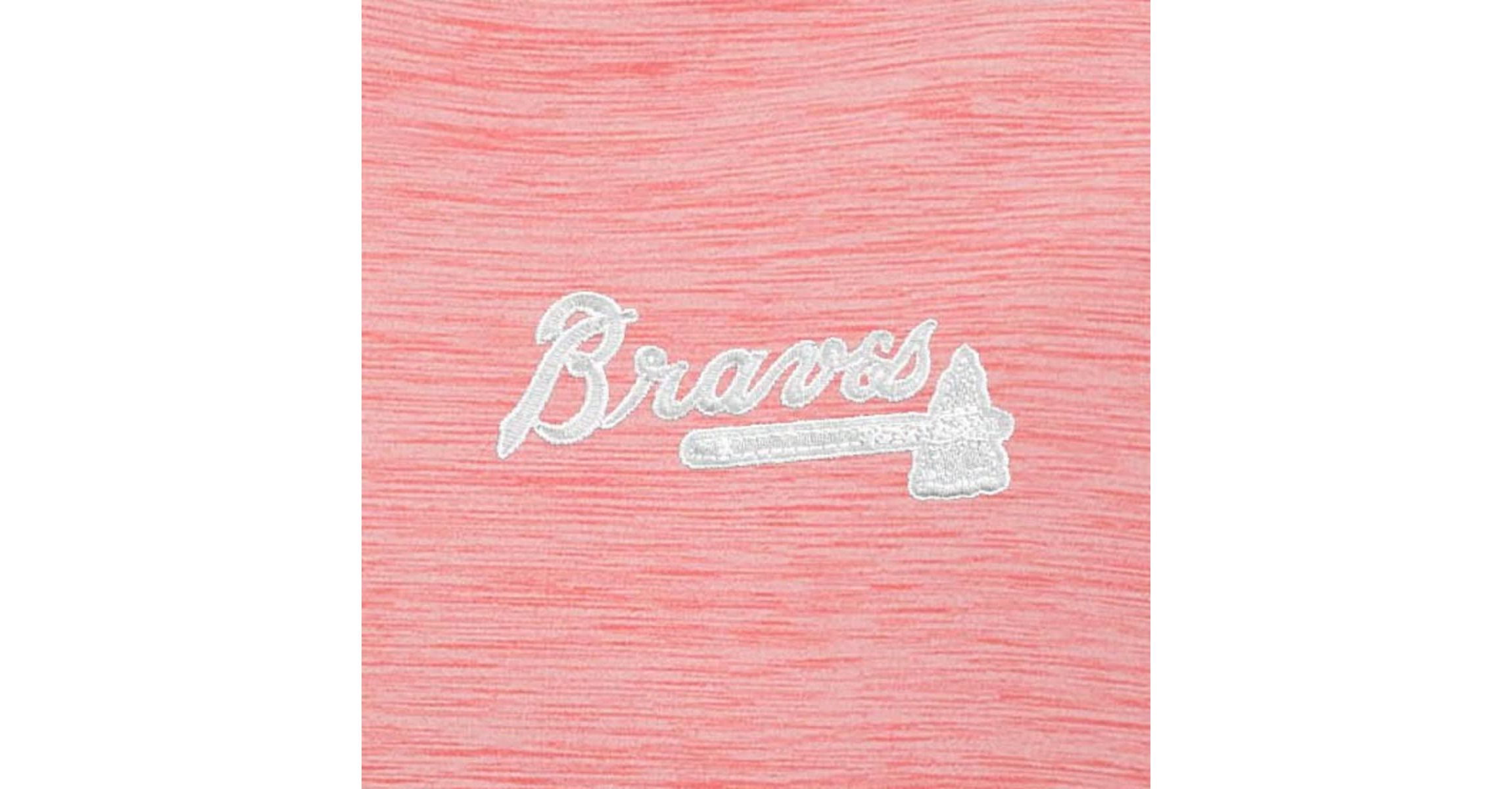 MLB Atlanta Braves Bright Quarter-Zip Pullover Top
