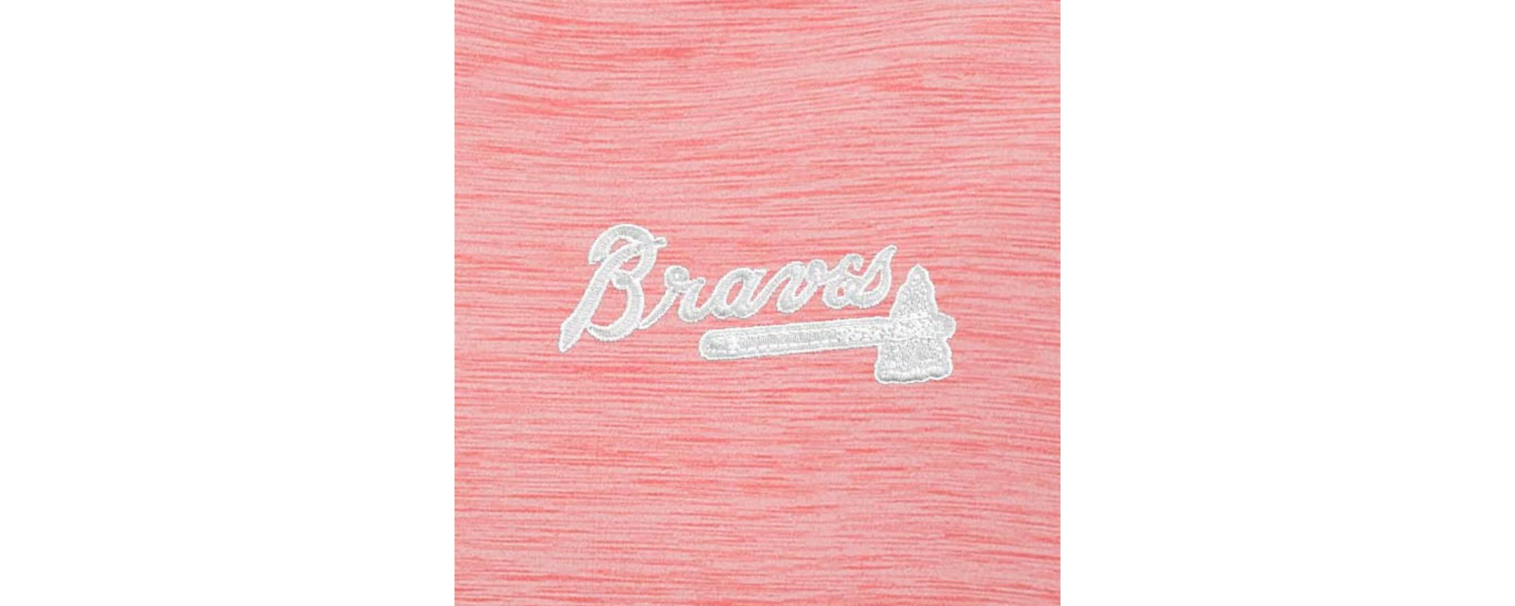 MLB Atlanta Braves Bright Quarter-Zip Pullover Top