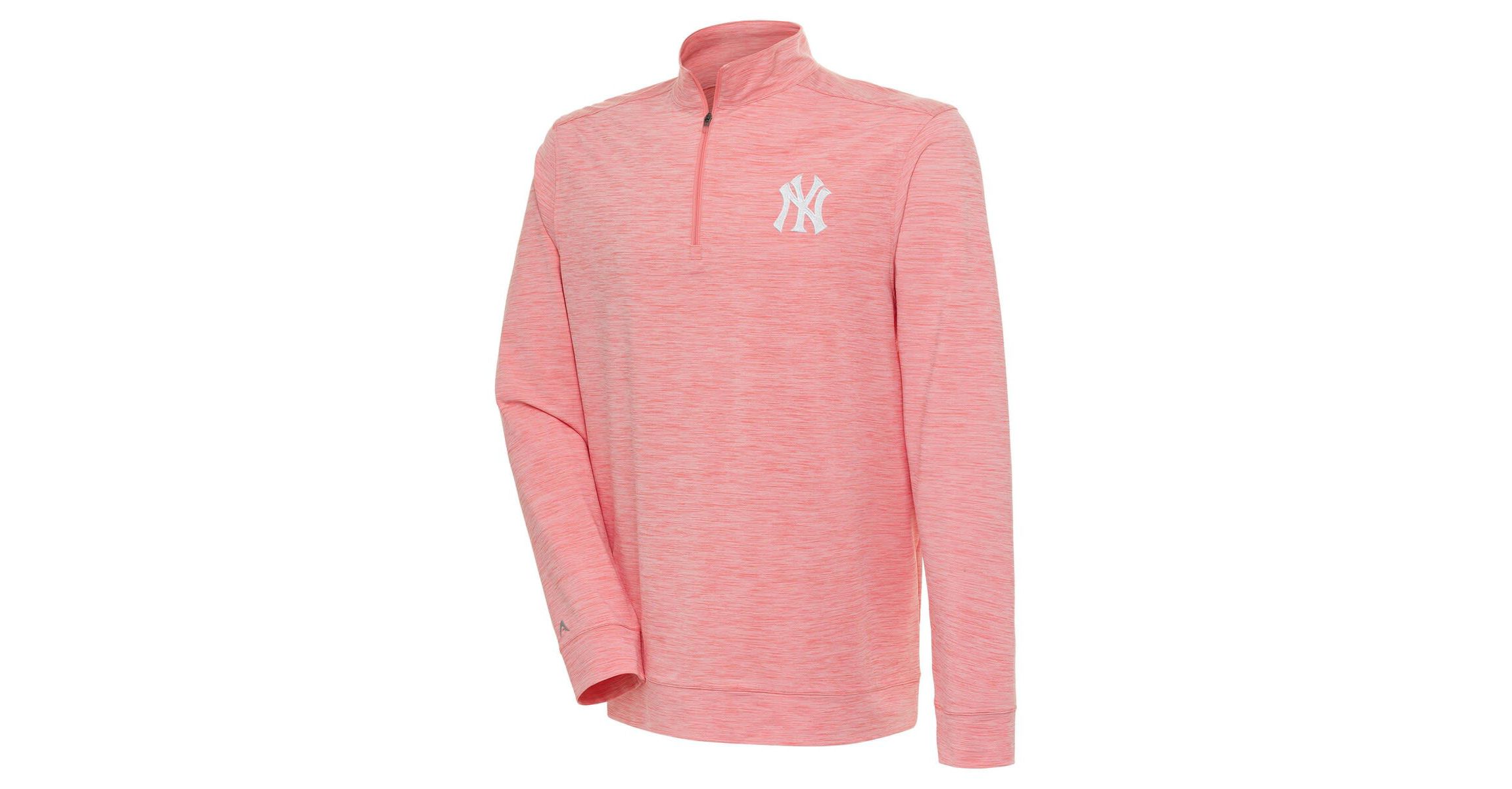 MLB New York Yankees Bright Quarter-Zip Pullover Top