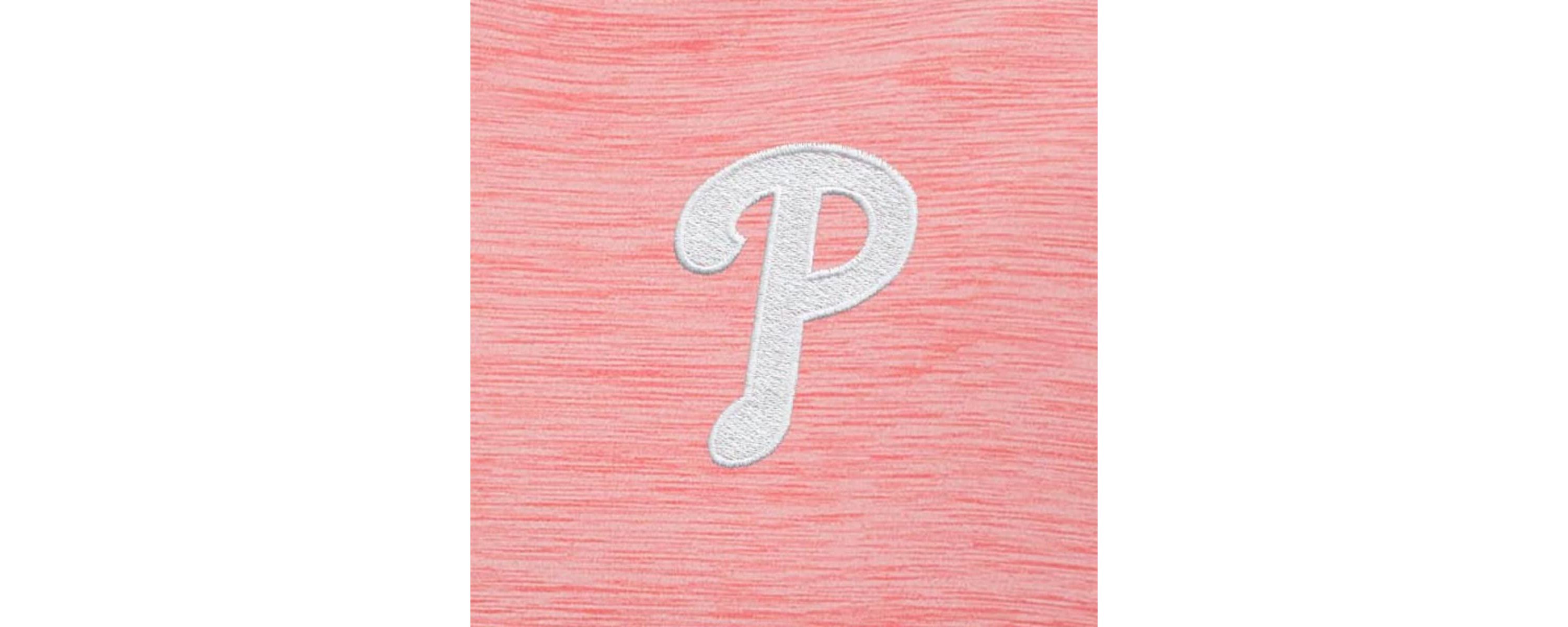 MLB Philadelphia Phillies Bright Quarter-Zip Pullover Top