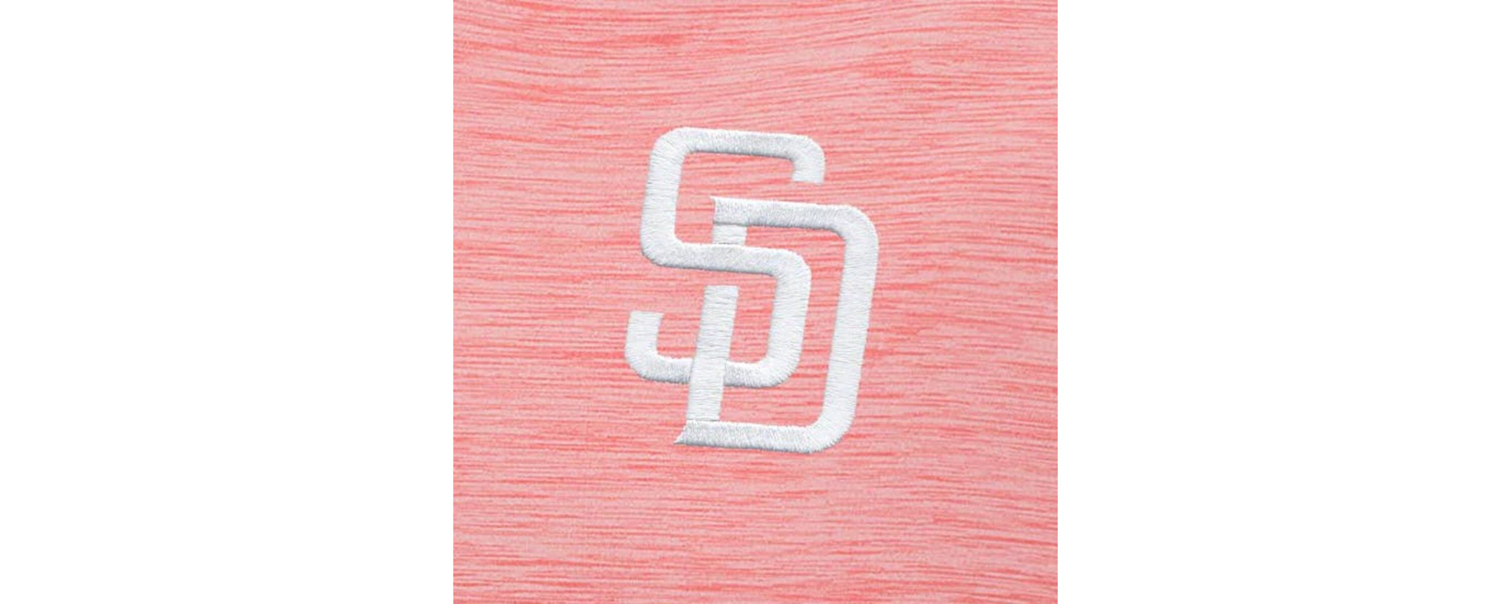 MLB San Diego Padres Bright Quarter-Zip Pullover Top