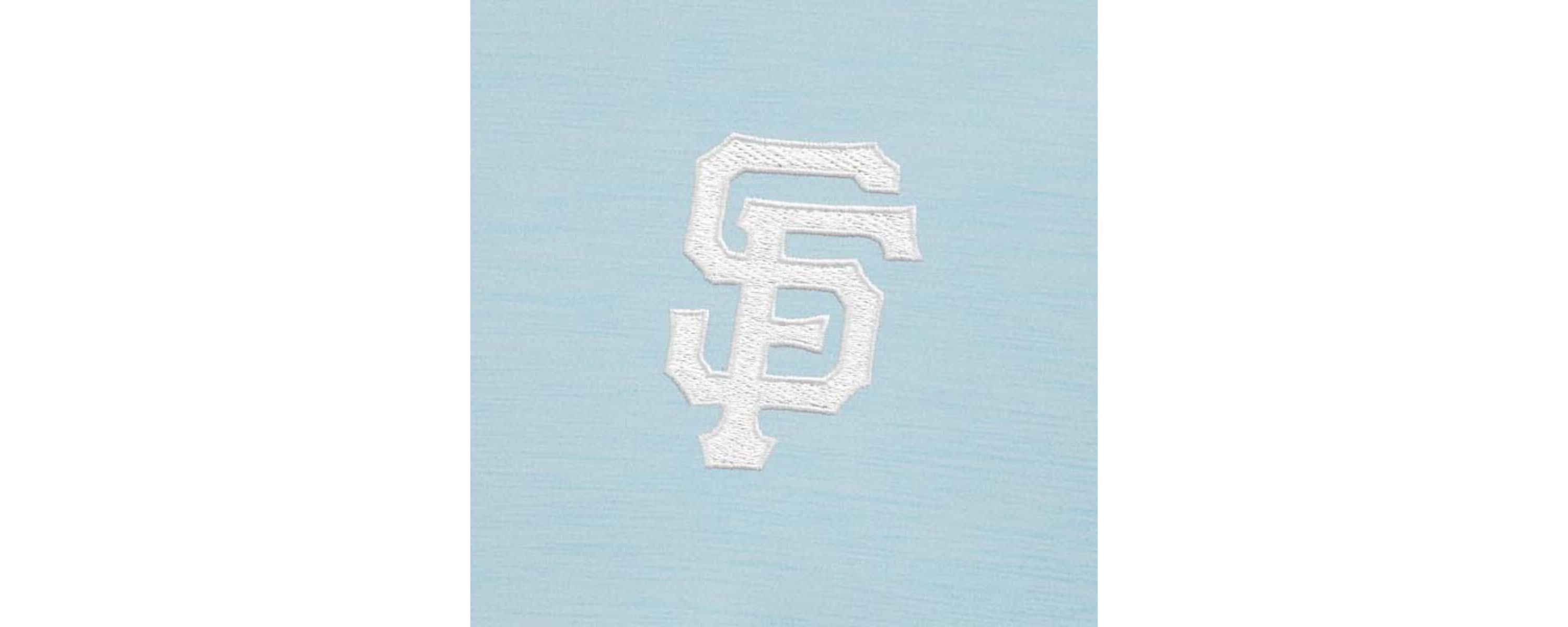 MLB Powder San Francisco Giants Bright Quarter-Zip Pullover Top