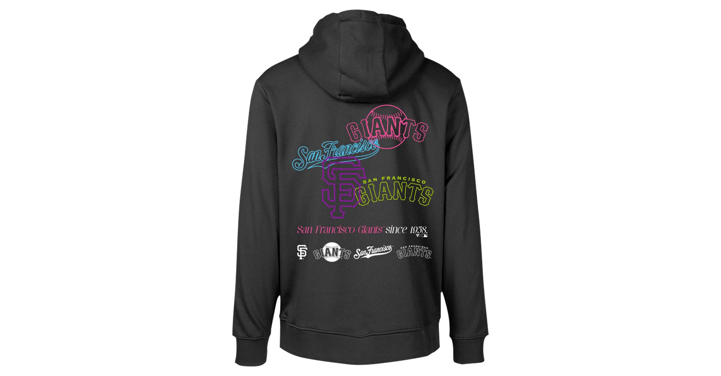 MLB San Francisco Giants Podium Vintage Pullover Hoodie