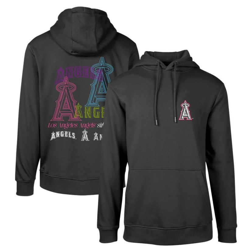 MLB Los Angeles Angels Podium Vintage Pullover Hoodie
