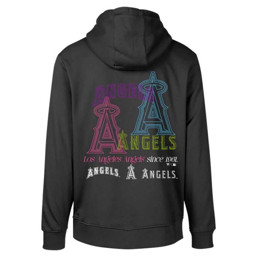 MLB Los Angeles Angels Podium Vintage Pullover Hoodie