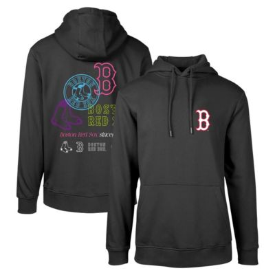 Levelwear Men's Boston Red Sox MLB Boston Sox Podium Vintage Pullover Hoodie, Black, X-Large -  0062002298144
