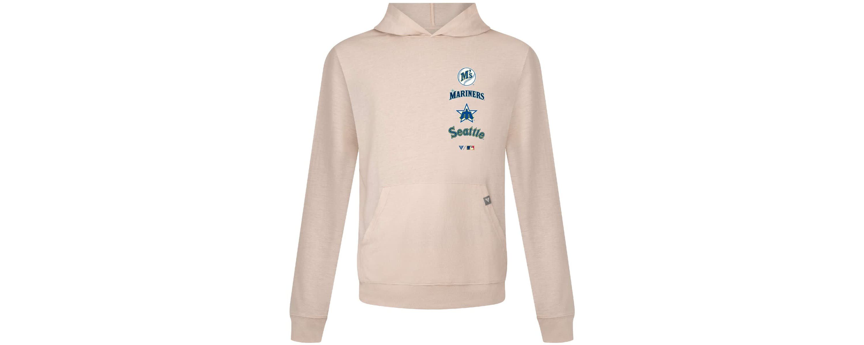 MLB Seattle Mariners Base Line Pullover Hoodie