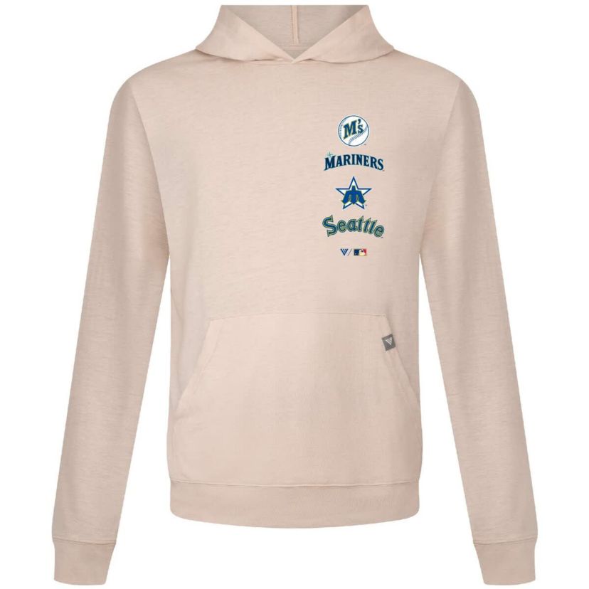 MLB Seattle Mariners Base Line Pullover Hoodie