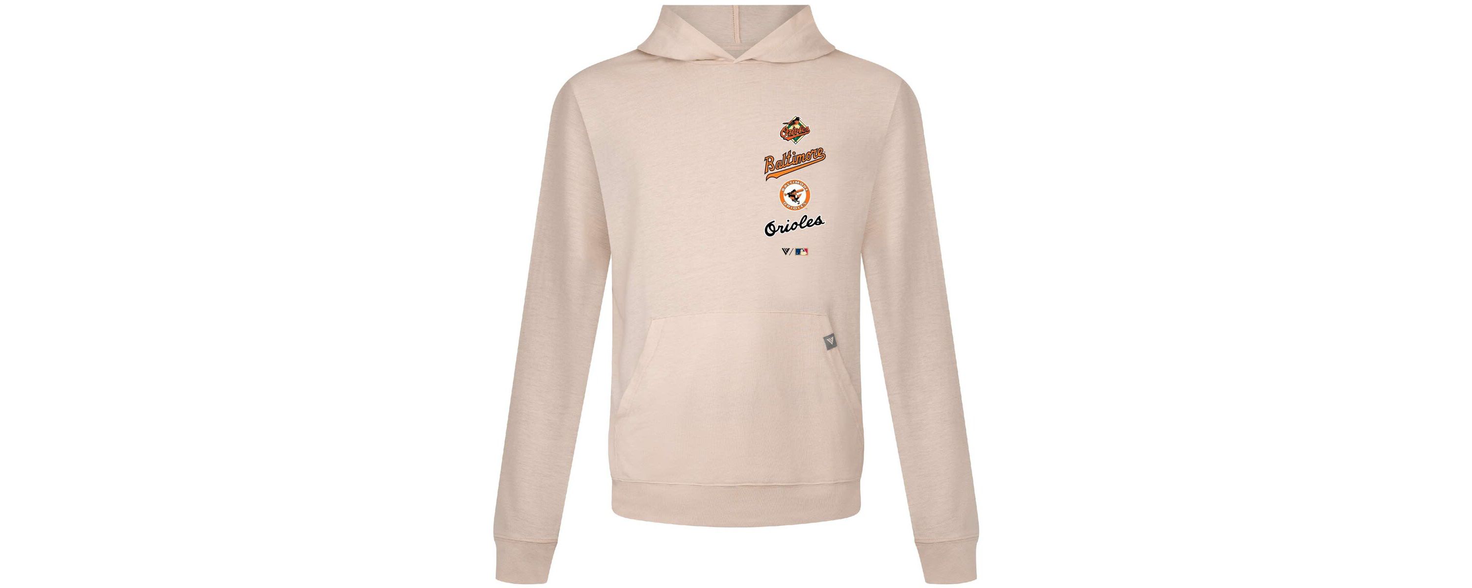MLB Baltimore Orioles Base Line Pullover Hoodie