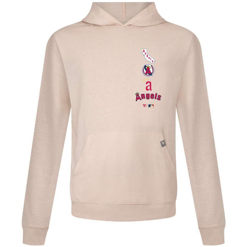 MLB Los Angeles Angels Base Line Pullover Hoodie