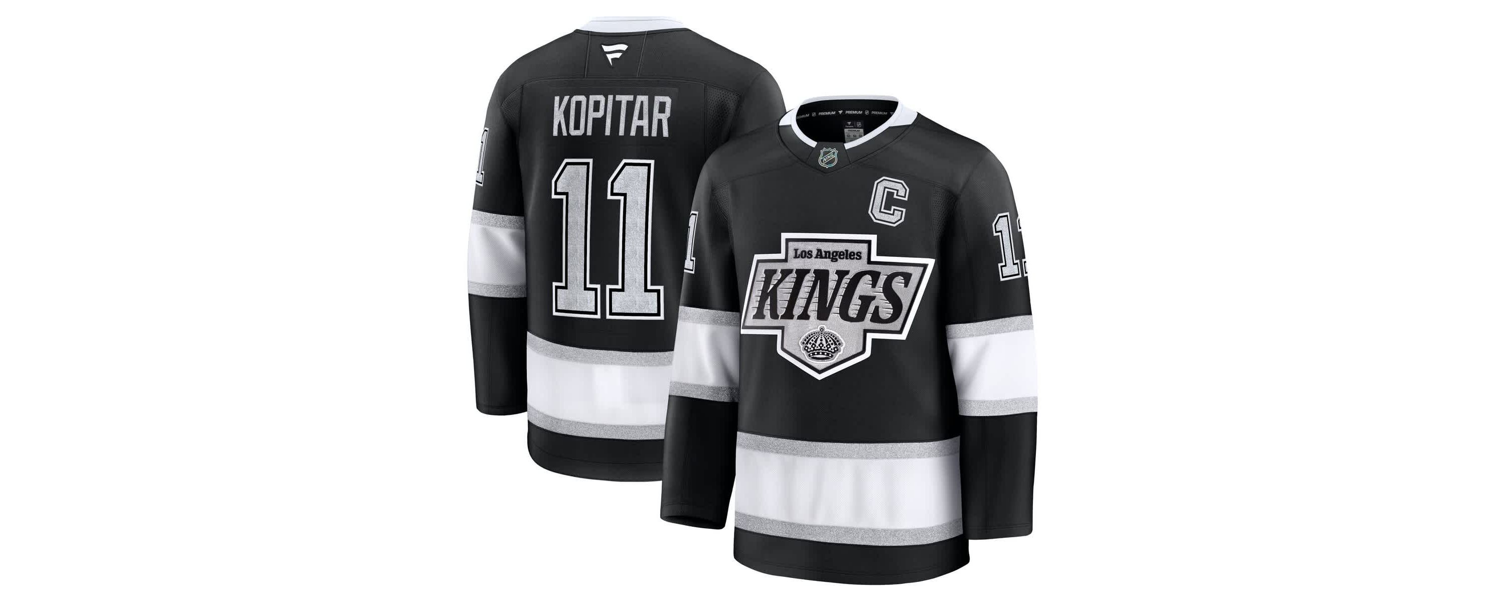 NHL Fanatics Anze Kopitar Los Angeles Kings Home Premium Jersey