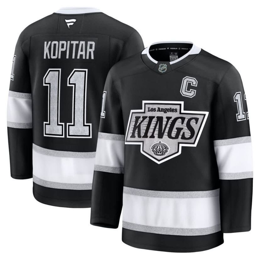 NHL Fanatics Anze Kopitar Los Angeles Kings Home Premium Jersey