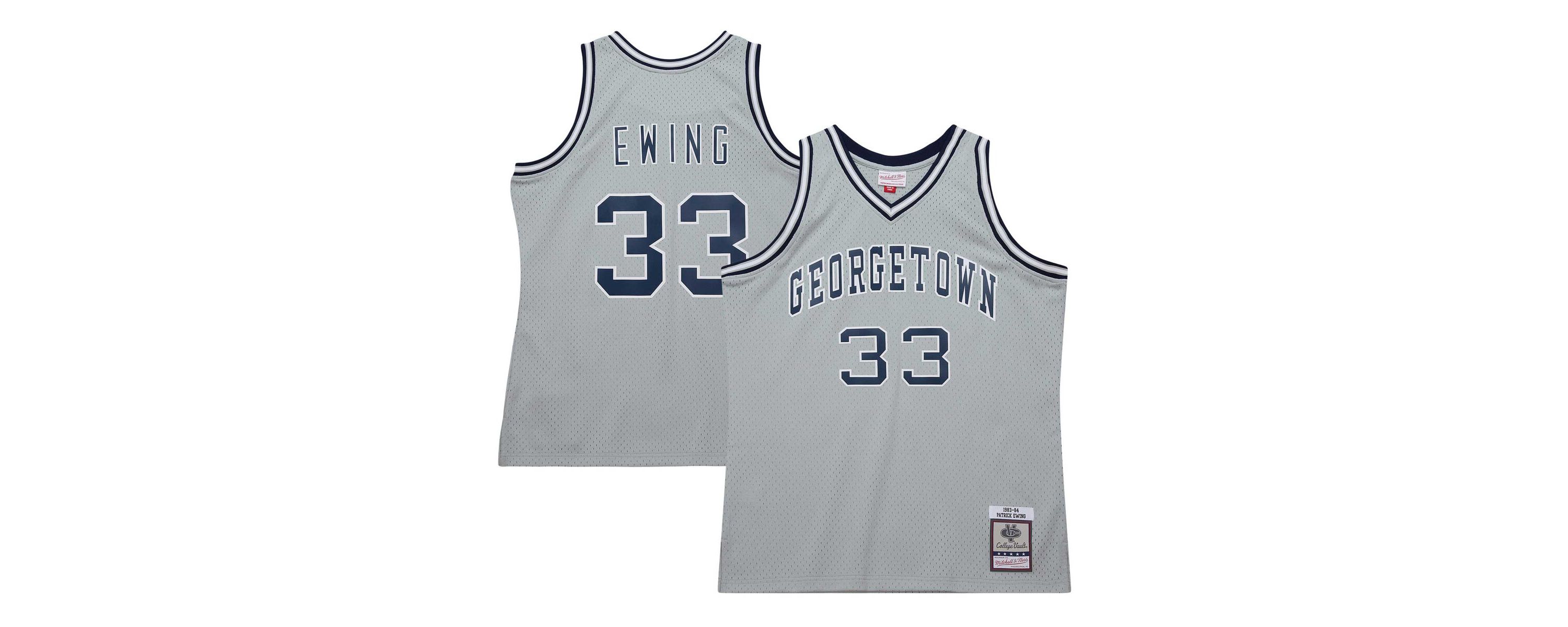 NCAA Patrick Ewing Georgetown Hoyas 1983/84 Swingman Player Jersey
