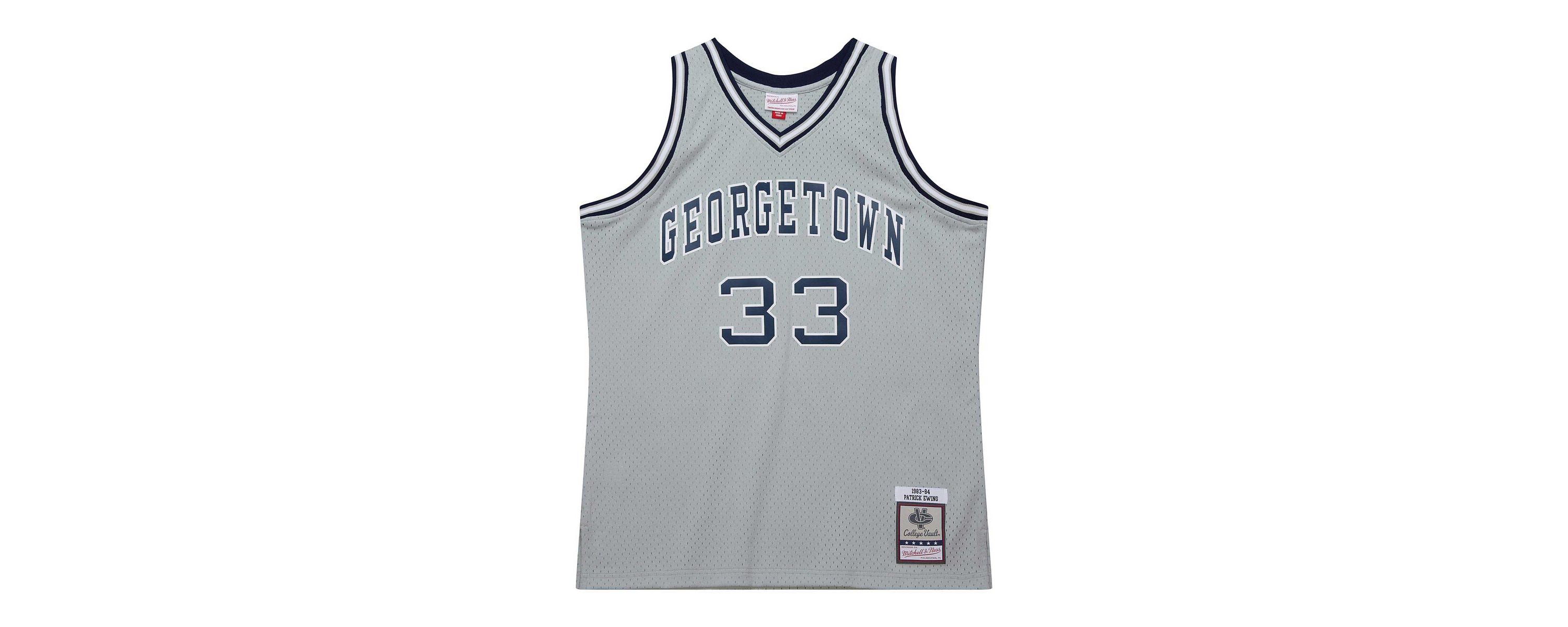NCAA Patrick Ewing Georgetown Hoyas 1983/84 Swingman Player Jersey