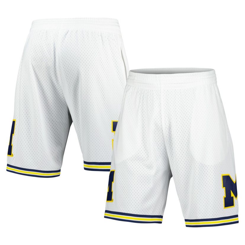 NCAA Michigan Wolverines 1991/92 Throwback Jersey Shorts