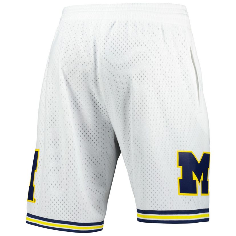 NCAA Michigan Wolverines 1991/92 Throwback Jersey Shorts
