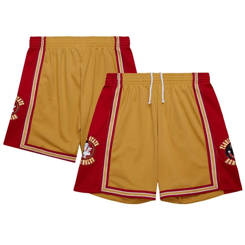 NCAA Florida State Seminoles 1992/93 Throwback Jersey Shorts