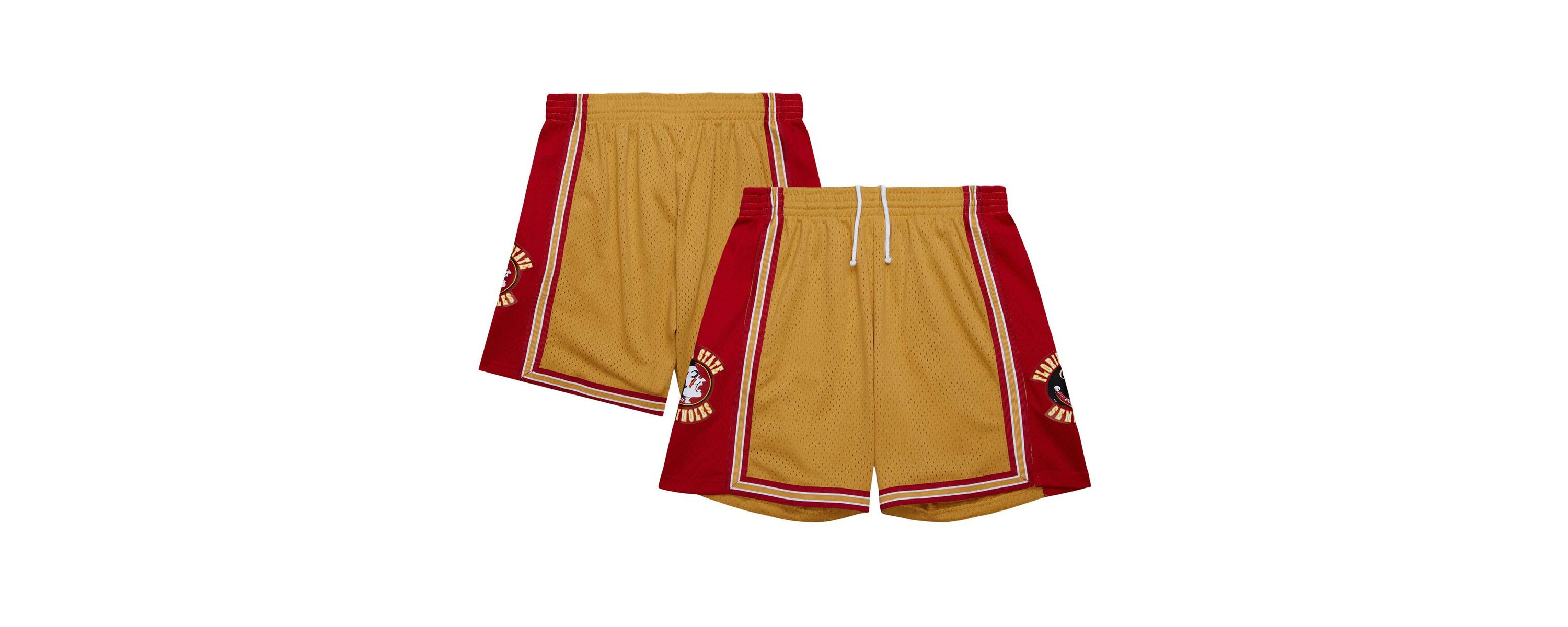 NCAA Florida State Seminoles 1992/93 Throwback Jersey Shorts
