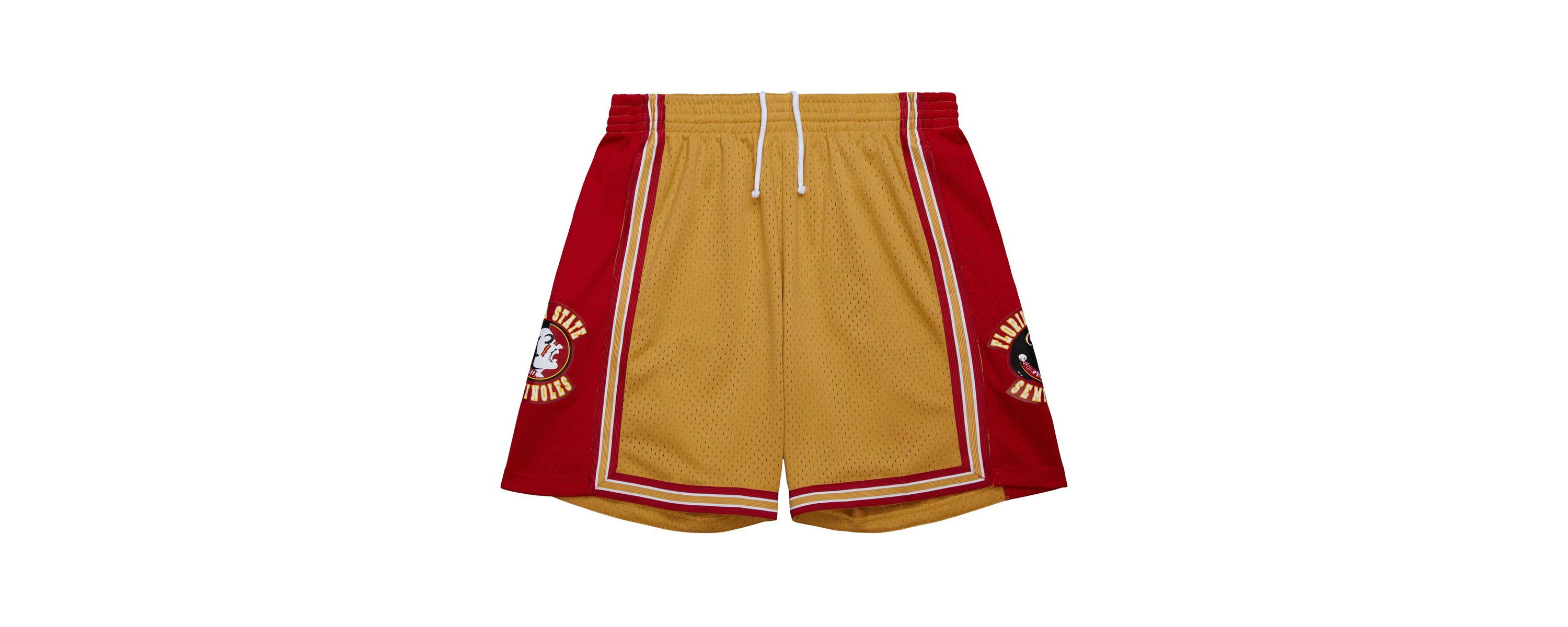 NCAA Florida State Seminoles 1992/93 Throwback Jersey Shorts