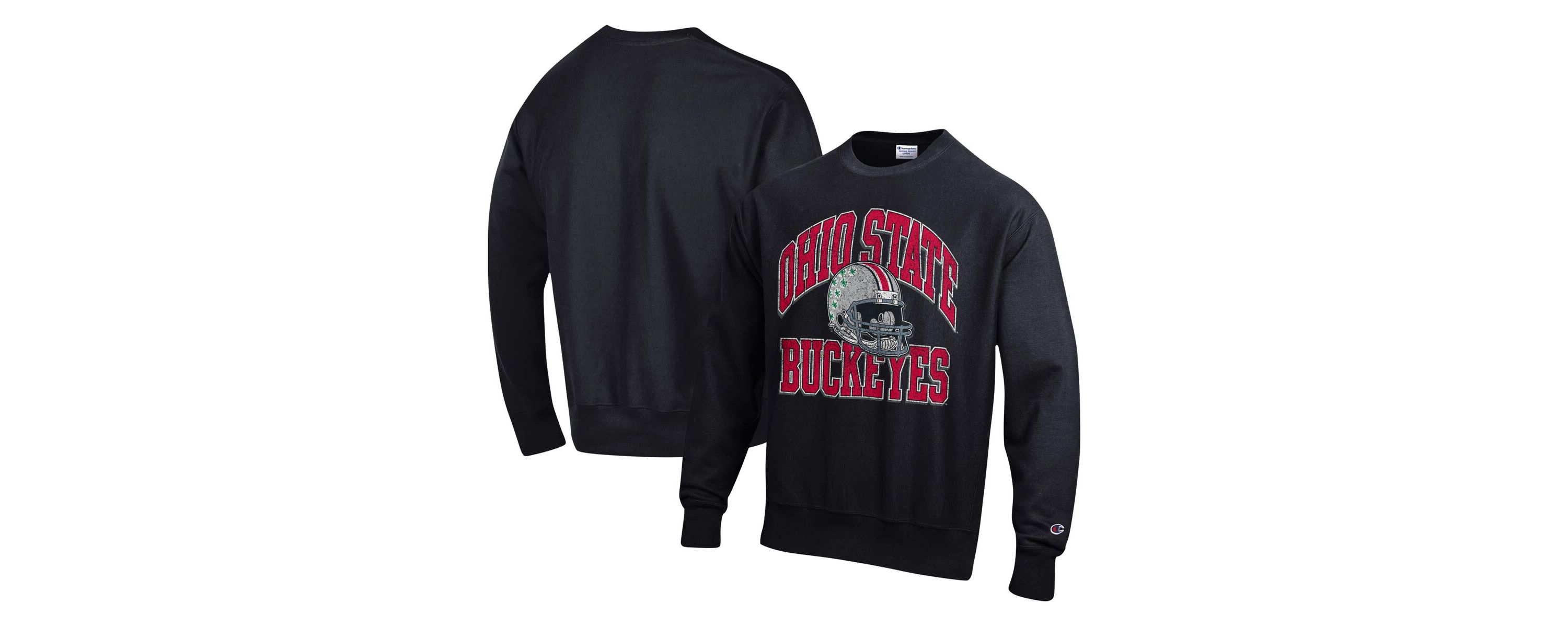 NCAA Ohio State Buckeyes Vault Late Night Reverse Weave Pullover Sweatshirt