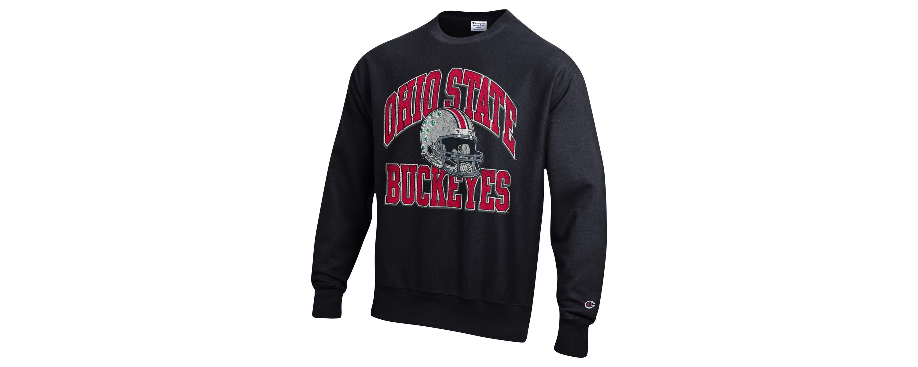 NCAA Ohio State Buckeyes Vault Late Night Reverse Weave Pullover Sweatshirt