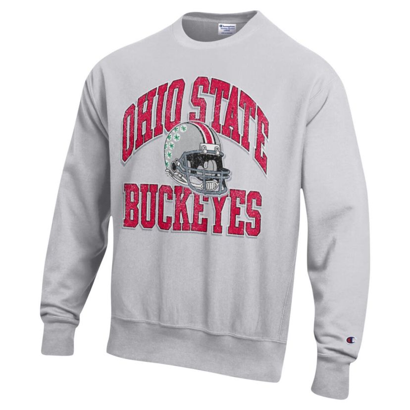 NCAA Ohio State Buckeyes Vault Late Night Reverse Weave Pullover Sweatshirt