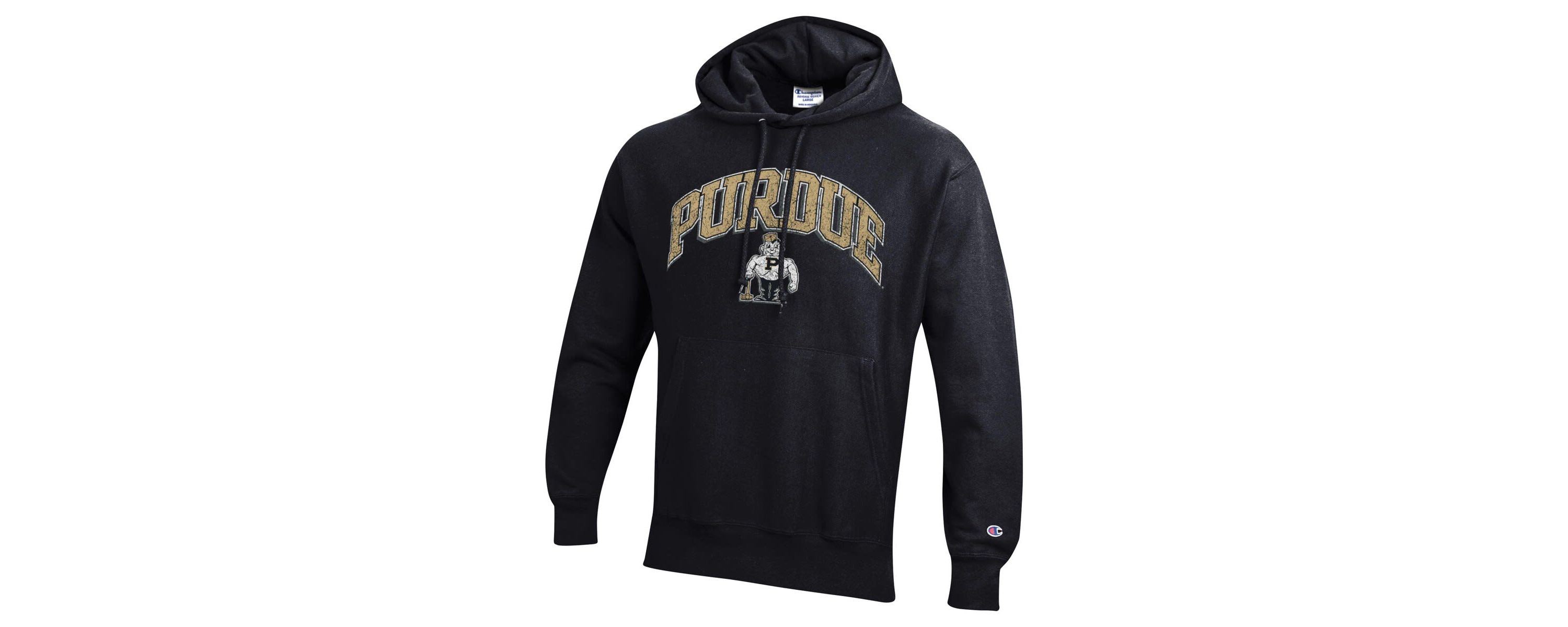 NCAA Purdue Boilermakers Vault Late Night Reverse Weave Pullover Hoodie