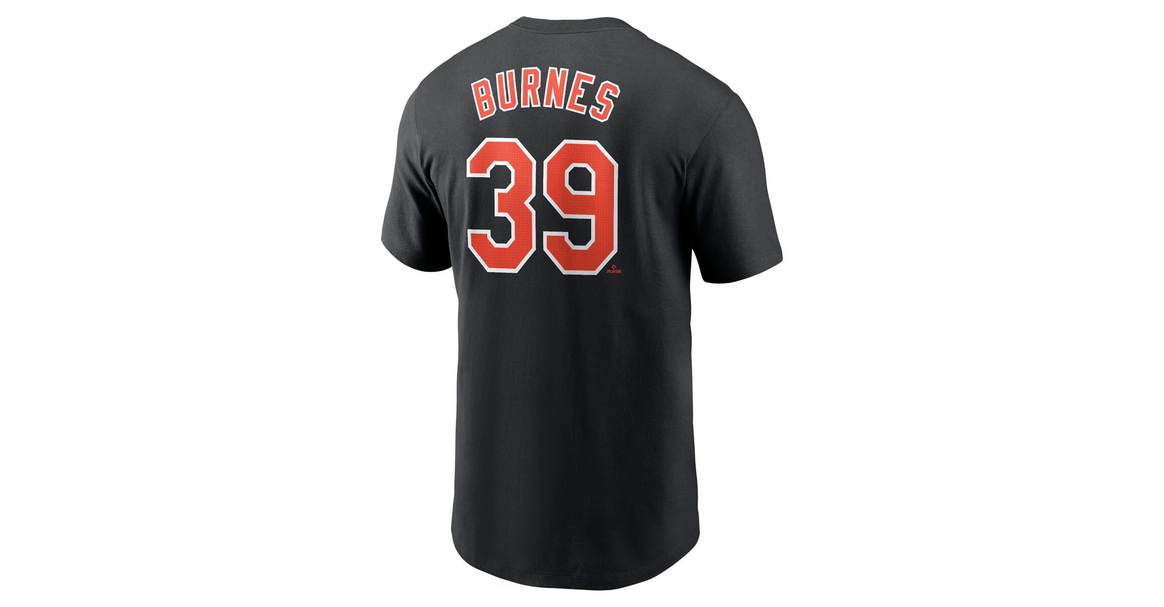 MLB Nike Corbin Burnes Baltimore Orioles Fuse Name & Number T-Shirt