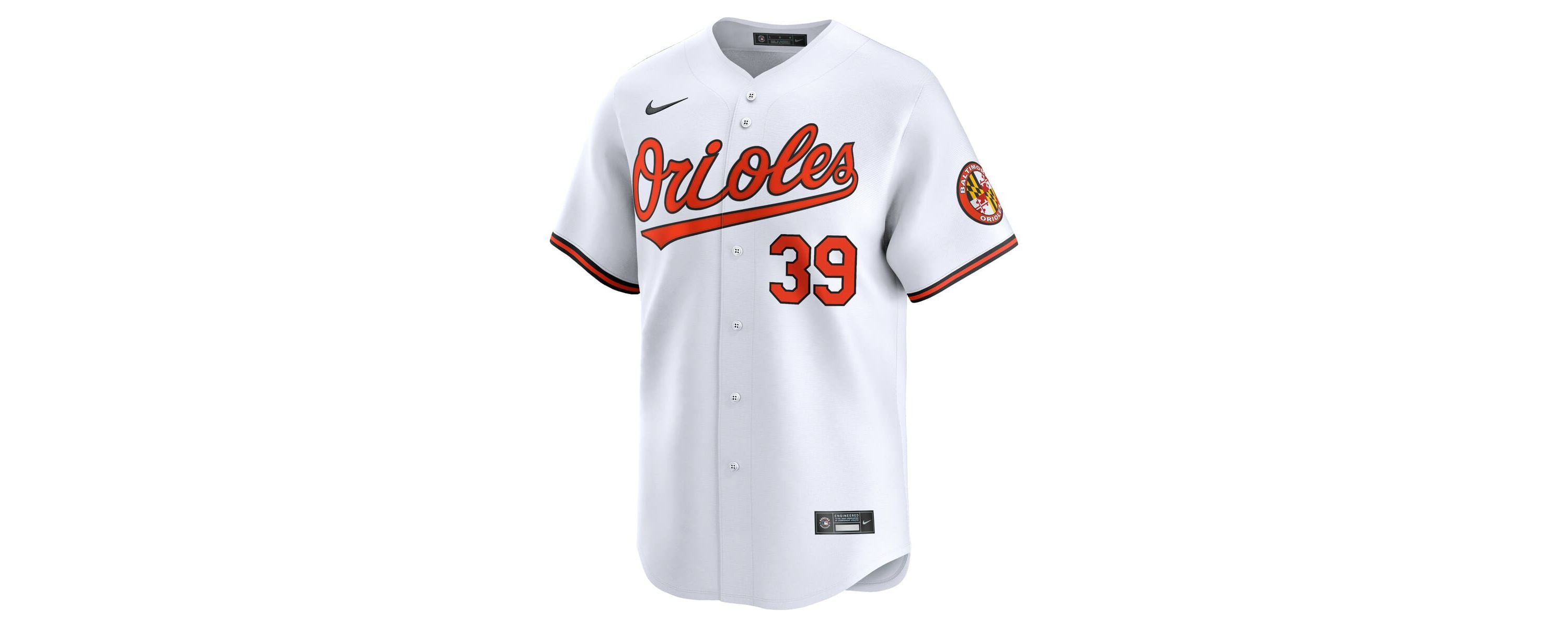 MLB Nike Corbin Burnes Baltimore Orioles Home Limited Player Jersey