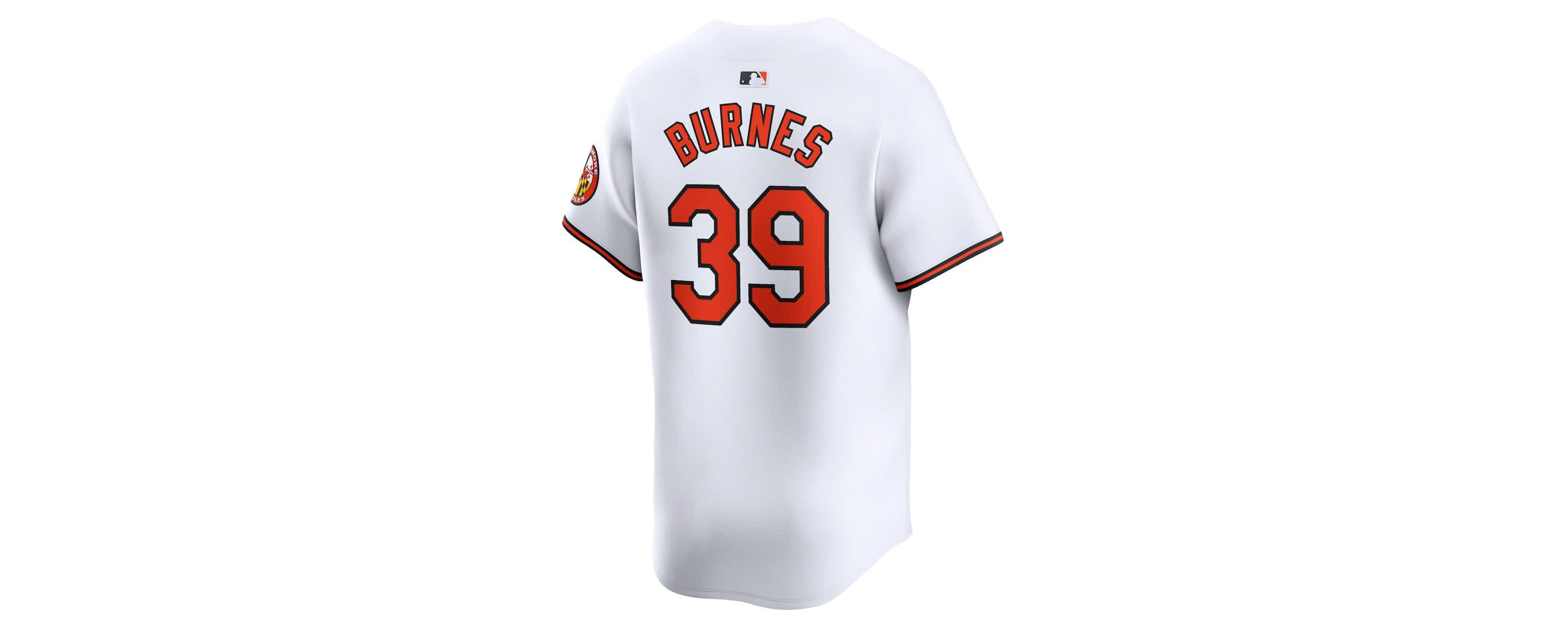 MLB Nike Corbin Burnes Baltimore Orioles Home Limited Player Jersey