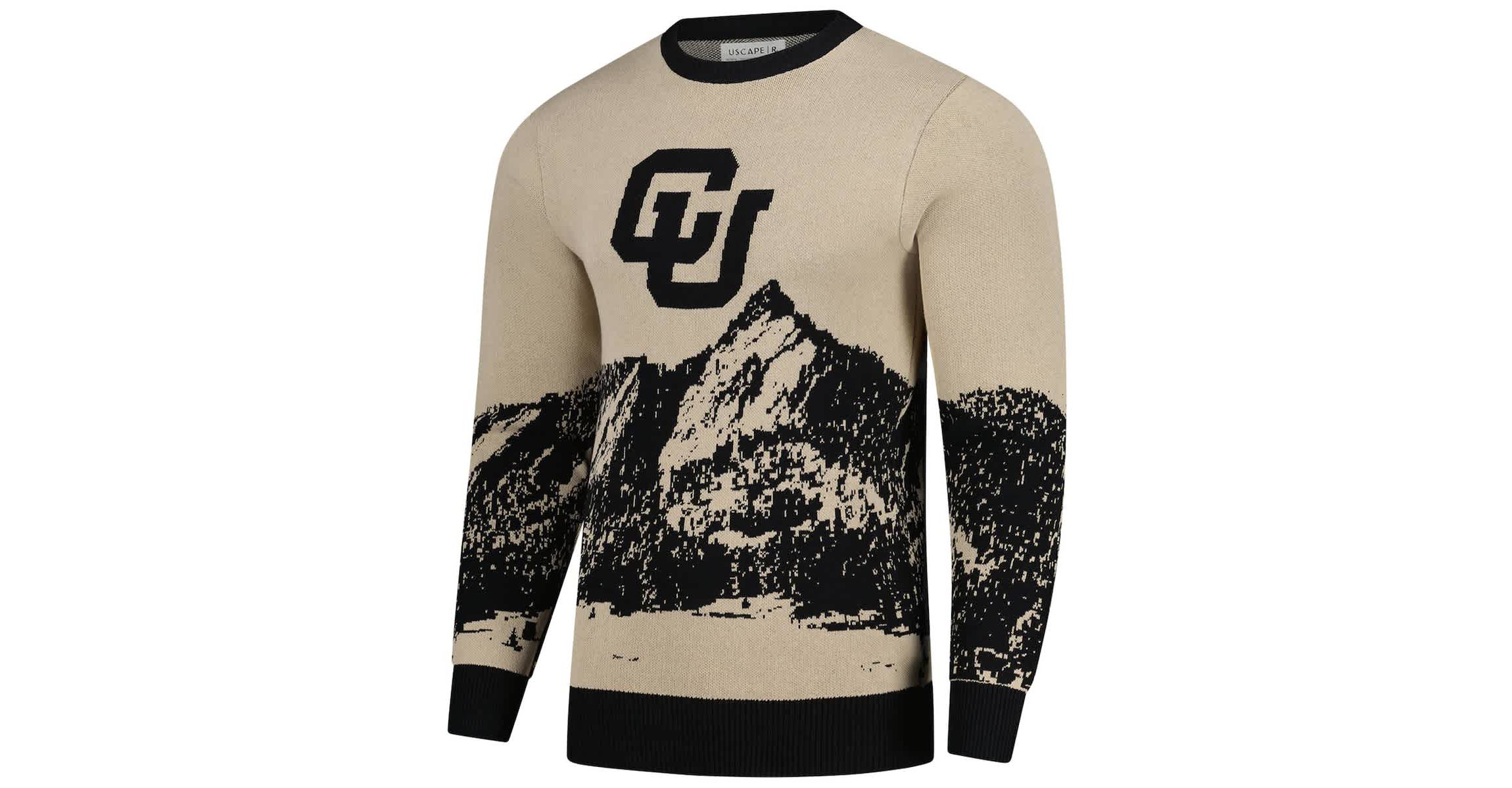 NCAA Unisex Colorado Buffaloes Renew Knit Vintage Pullover Sweater