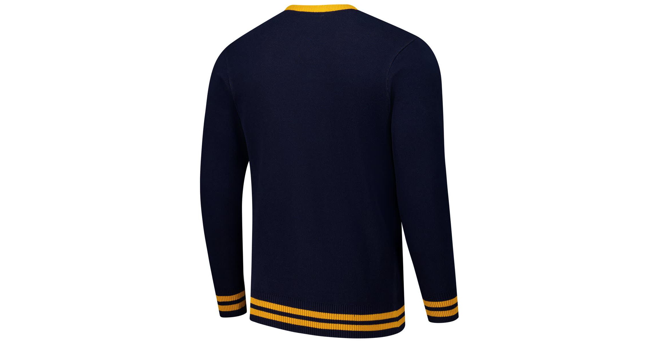NCAA Unisex Michigan Wolverines Renew Knit Vintage Pullover Sweater