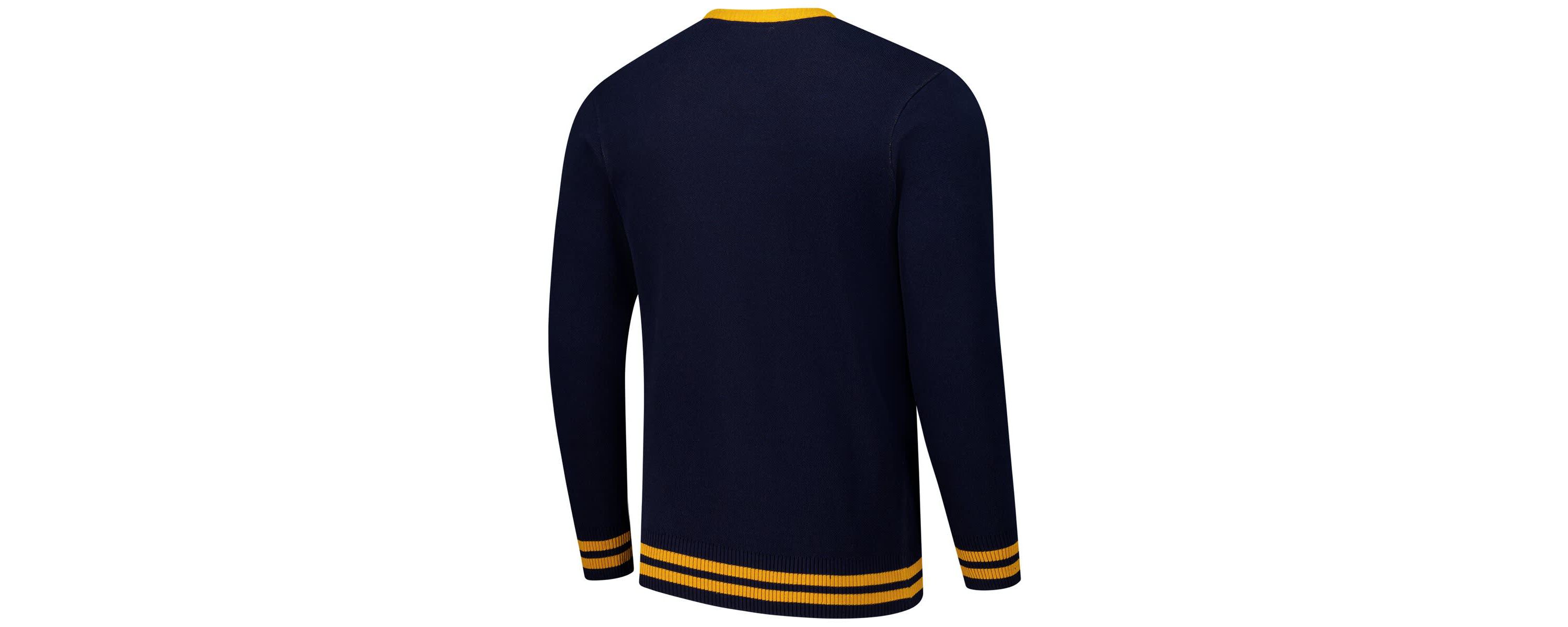NCAA Unisex Michigan Wolverines Renew Knit Vintage Pullover Sweater