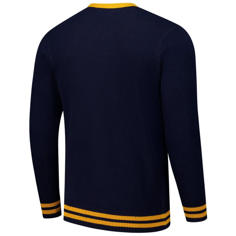 NCAA Unisex Michigan Wolverines Renew Knit Vintage Pullover Sweater