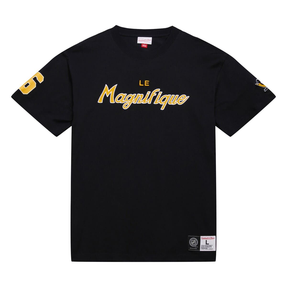 NHL Mario Lemieux Pittsburgh Penguins Premium Nickname Vintage Logo T-Shirt