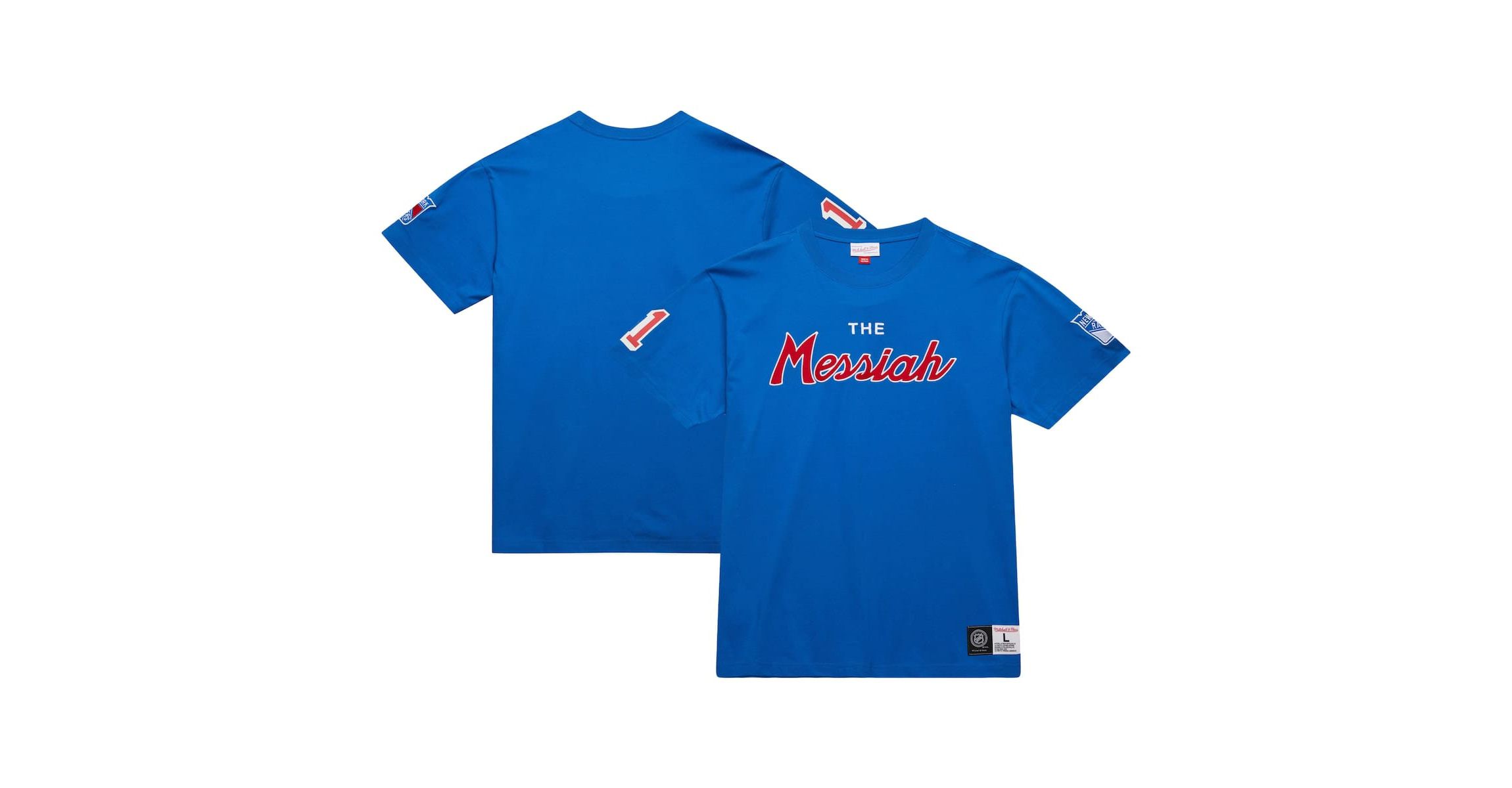 NHL Mark Messier New York Rangers Premium Nickname Vintage Logo T-Shirt